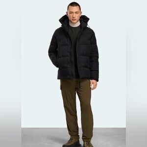 Canada Goose Wyndham parka Crinkle Cotton Black label